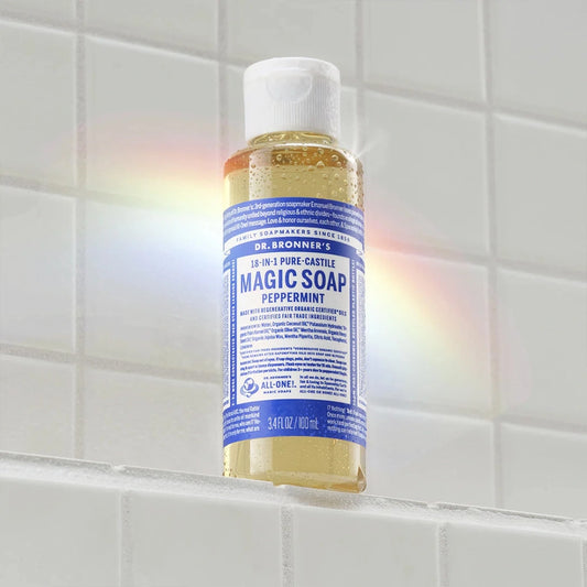 Dr. Bronner's Magic Soaps Peppermint 3.4oz - 1