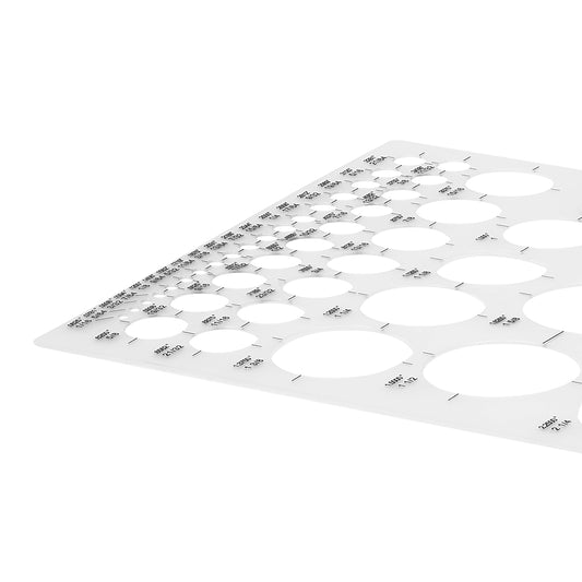 Saferly Areola + Nipple Reconstruction Template — Clear — Price Per 1 - Ultimate Beauty