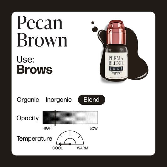 Perma Blend LUXE Pecan Brown Brow Ink