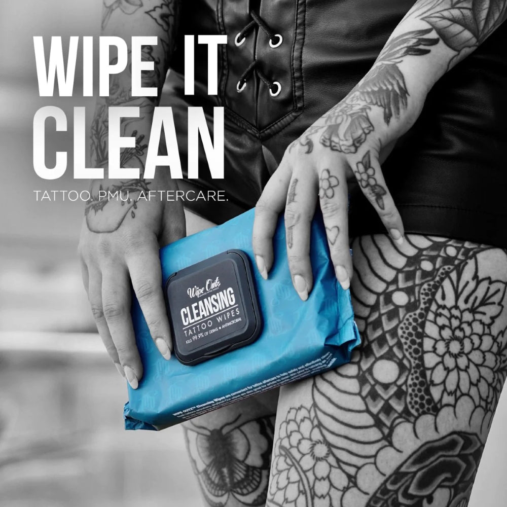 Wipe Outz Cleansing Tattoo Wipes — Pack of 40 - Ultimate Beauty