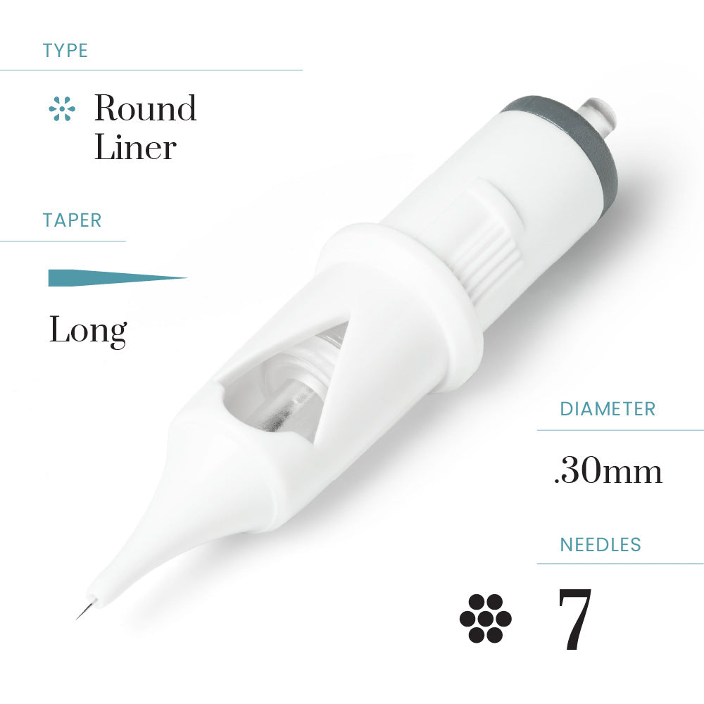 Peak Cerus PMU Cartridge Needles — Liners (20) - Ultimate Beauty