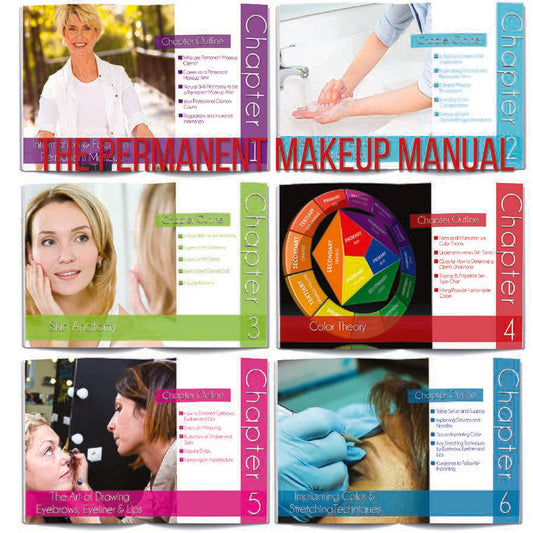 The Permanent Makeup Manual - A Complete Guide Book with Complimentary DVD - English Version