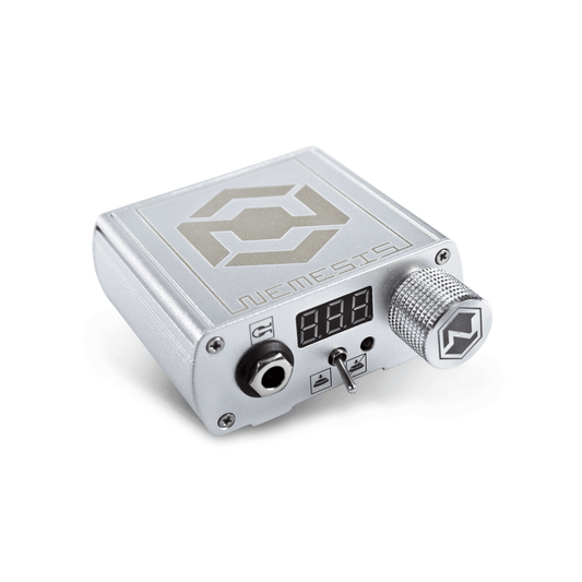 Nemesis Professional Tattoo Power Supply in Black by Kwadron