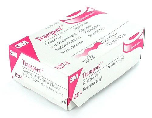 1" Roll of 3M Transpore Plastic Surgical Tape