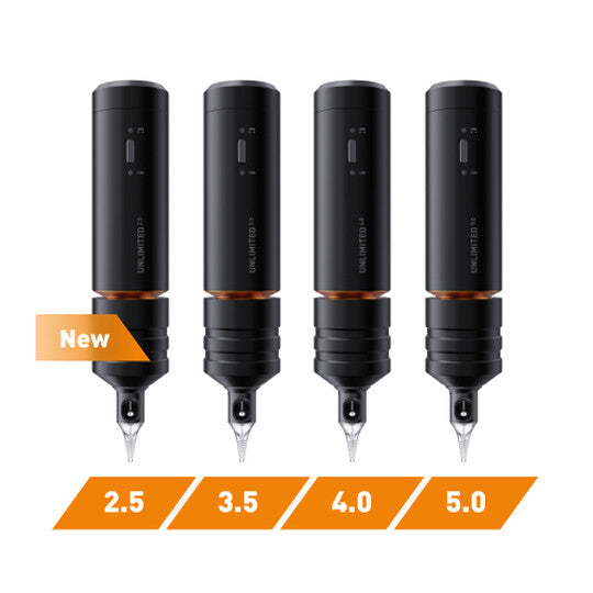 Cheyenne Sol Nova Unlimited Wireless Tattoo Machine — Pick Stroke Length - Painful Pleasures