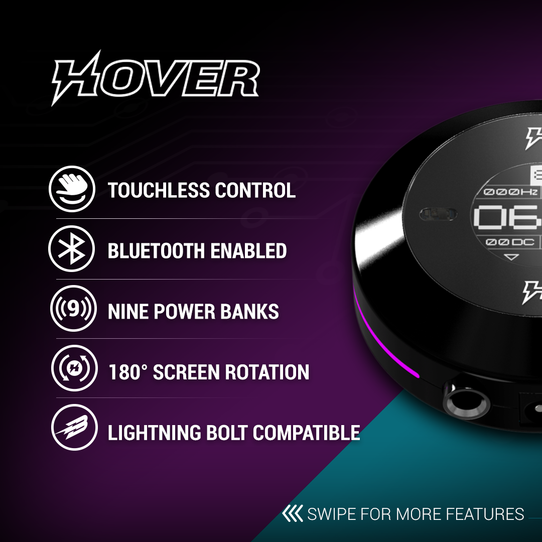 FK Irons Hover Touchless Tattoo Power Supply - Ultimate Beauty