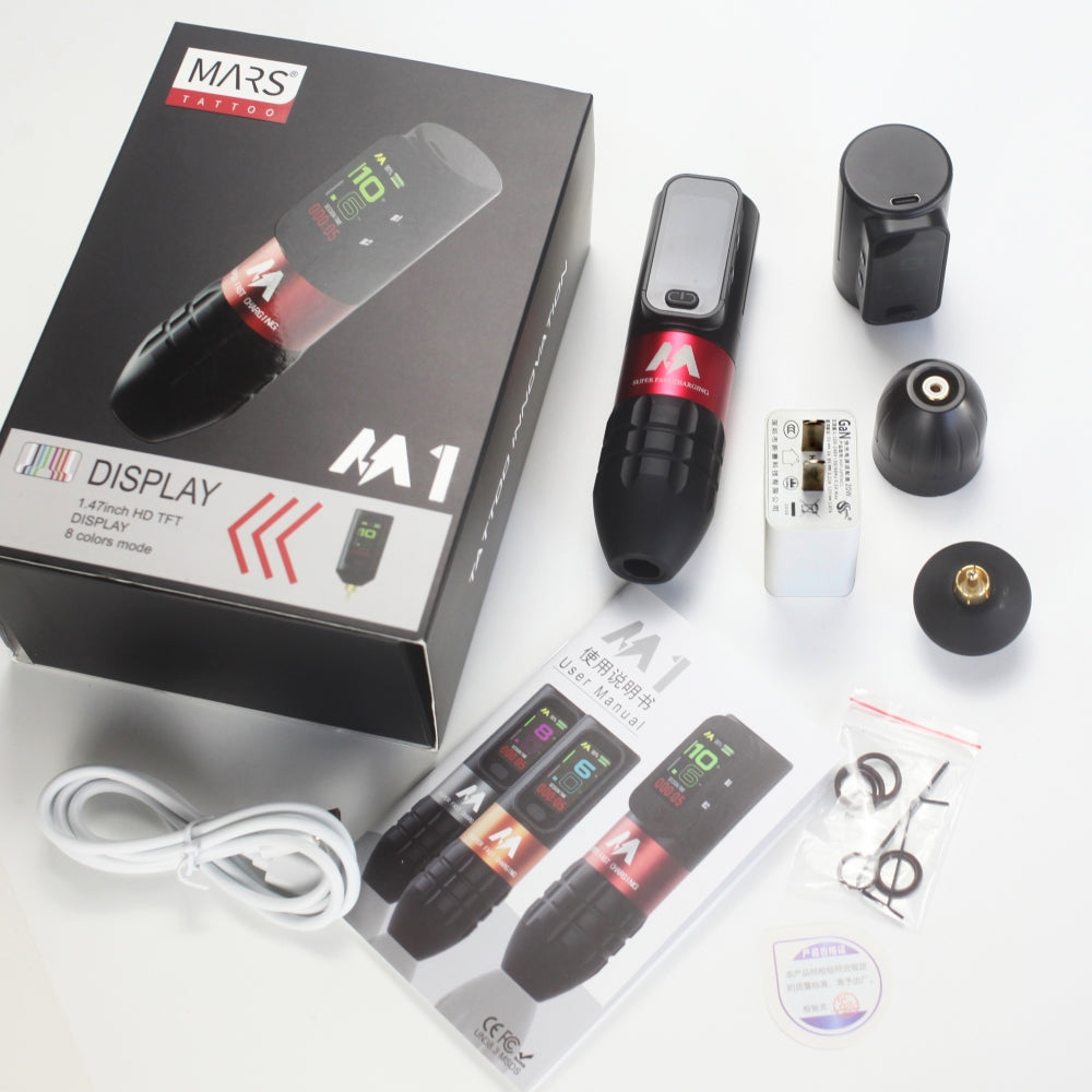 Mars M1 Wireless Pen Tattoo Machine - Ultimate Beauty