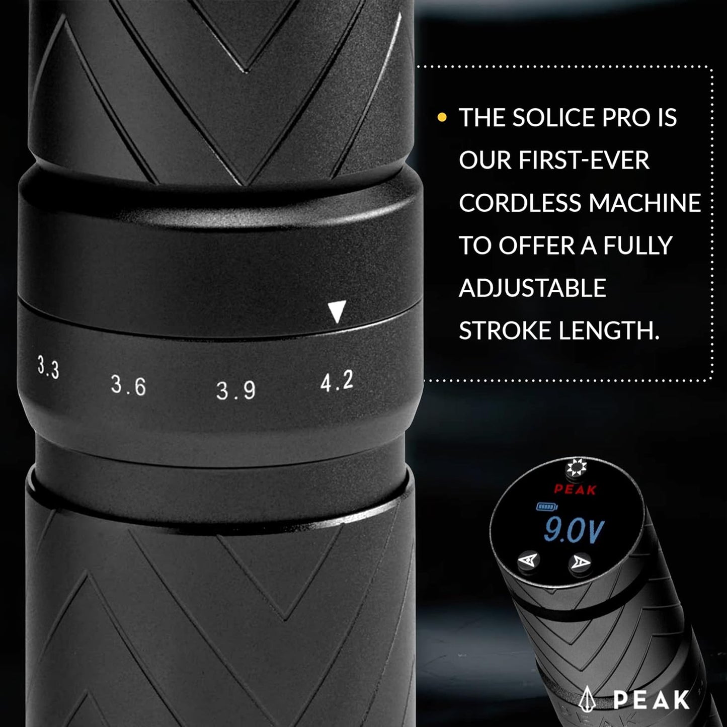 Peak Solice with Extra Battery Pack — Pick Color and Battery Type - Peak Needles