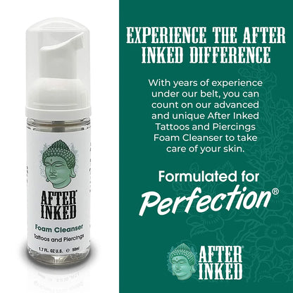 After Inked Foam Cleanser — 1.7oz Bottles