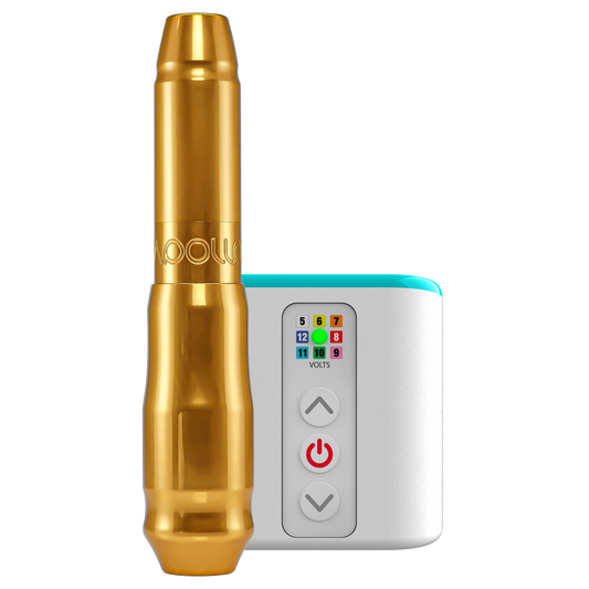 Apollo PMU Machine Gold with Airbolt Mini - Ultimate Beauty