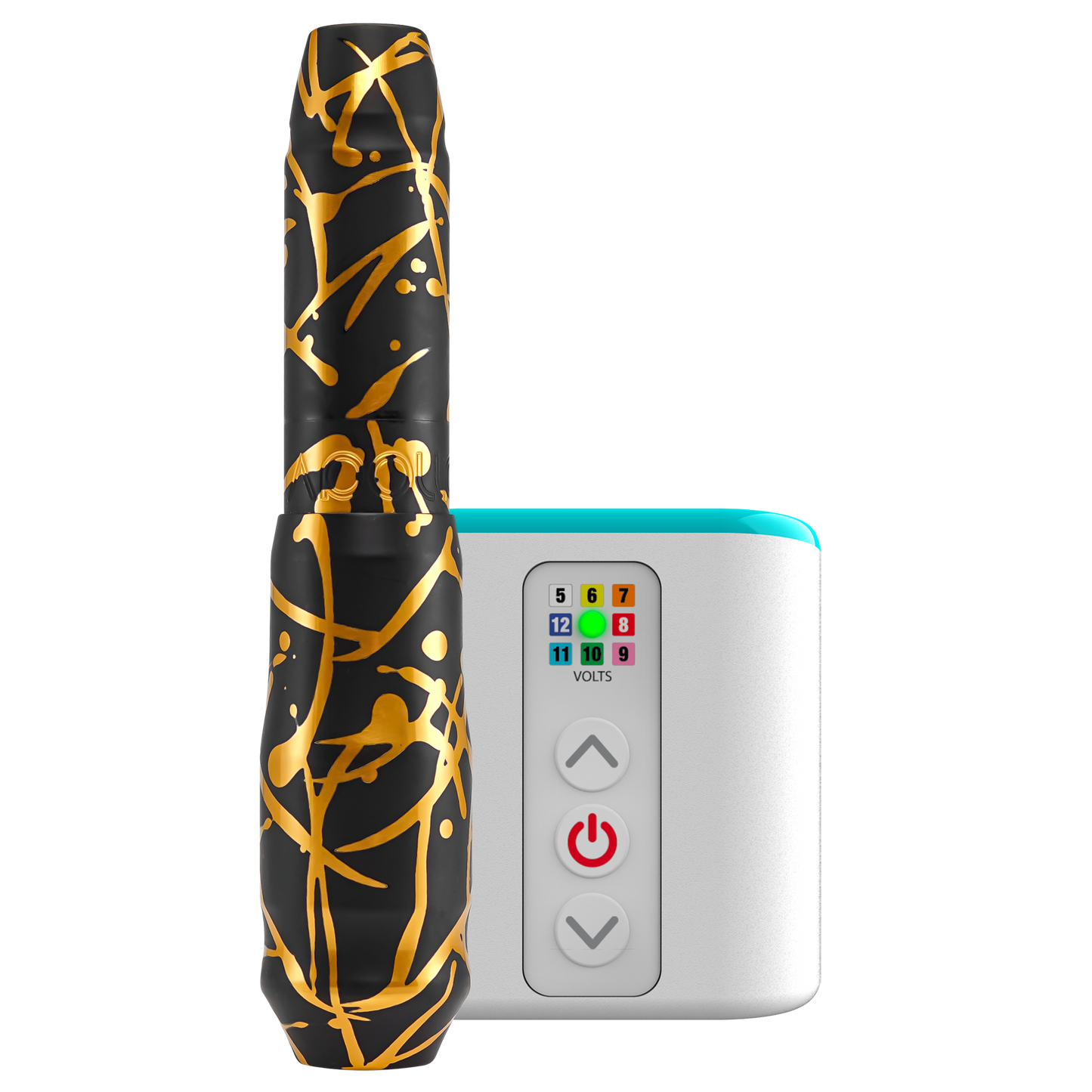 Apollo PMU Machine Golden Tiger with Airbolt Mini - Ultimate Beauty