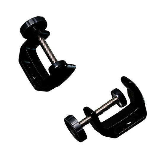 Art Noir Clamp Set for Tattoo Towel Wall Dispenser — Set of 2 - Ultimate Beauty