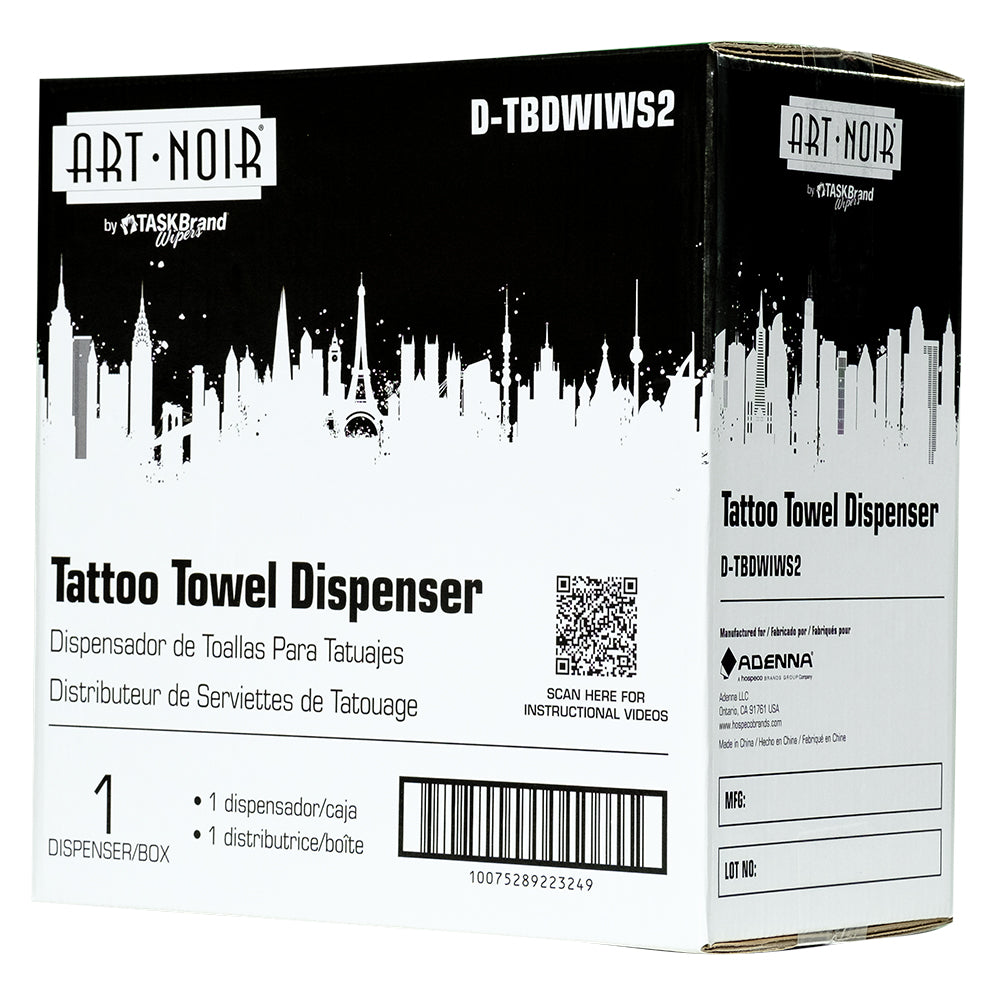 Art Noir Tattoo Towel Wall Dispenser - Ultimate Beauty