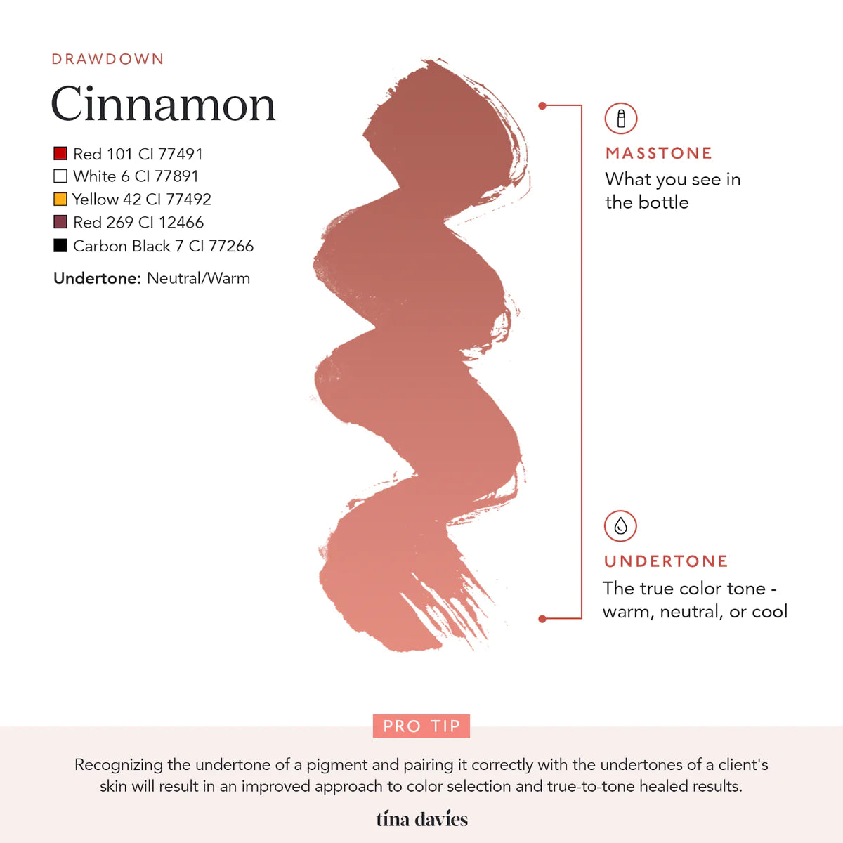 Tina Davies Lip - Cinnamon - Ultimate Beauty