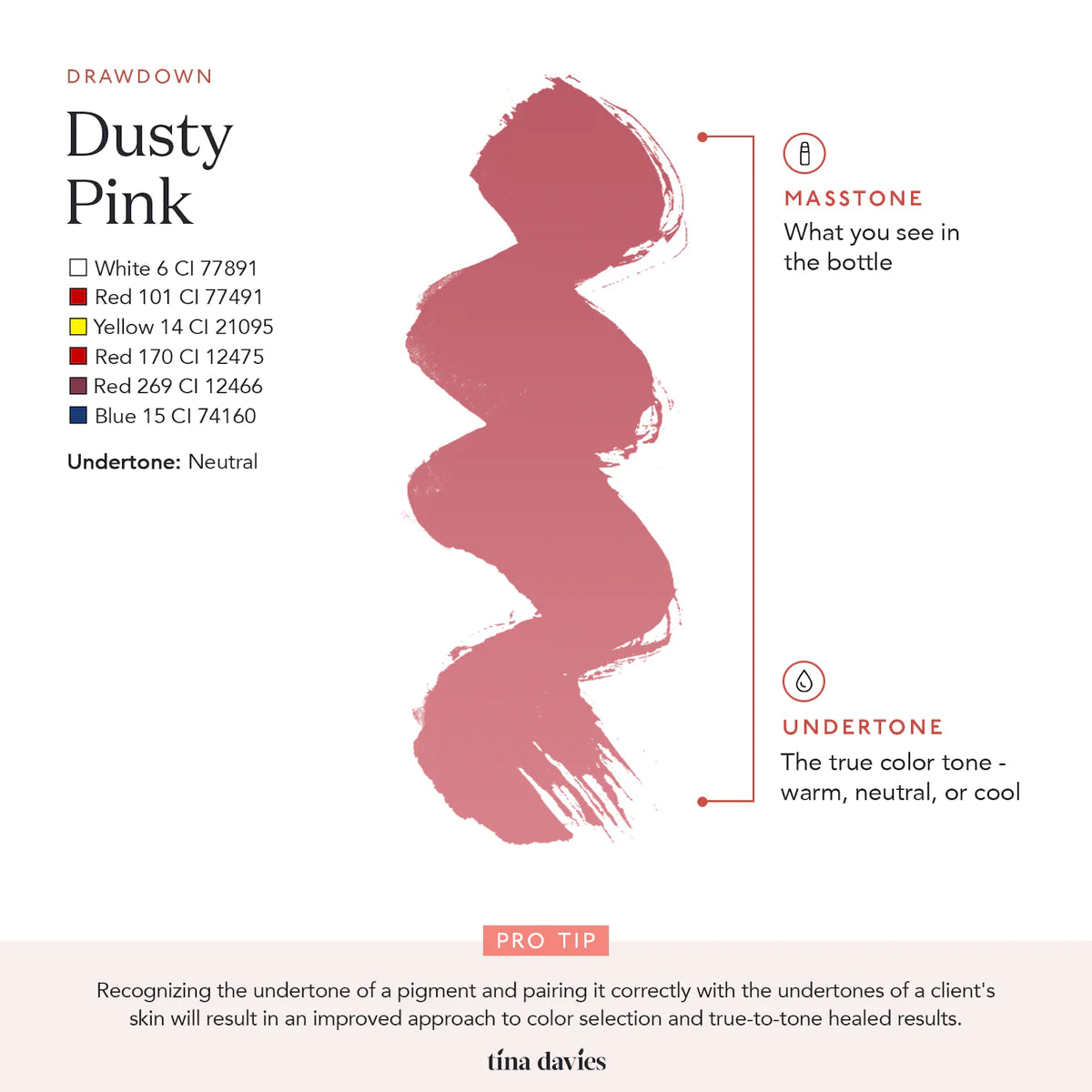 Tina Davies Lip - Dusty Pink - Ultimate Beauty