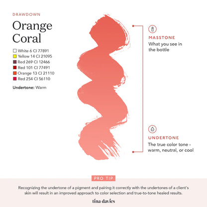 Tina Davies Lip - Orange Coral - Ultimate Beauty