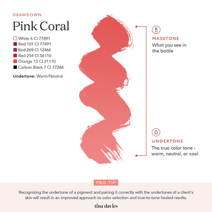 Tina Davies Lip - Pink Coral - Ultimate Beauty
