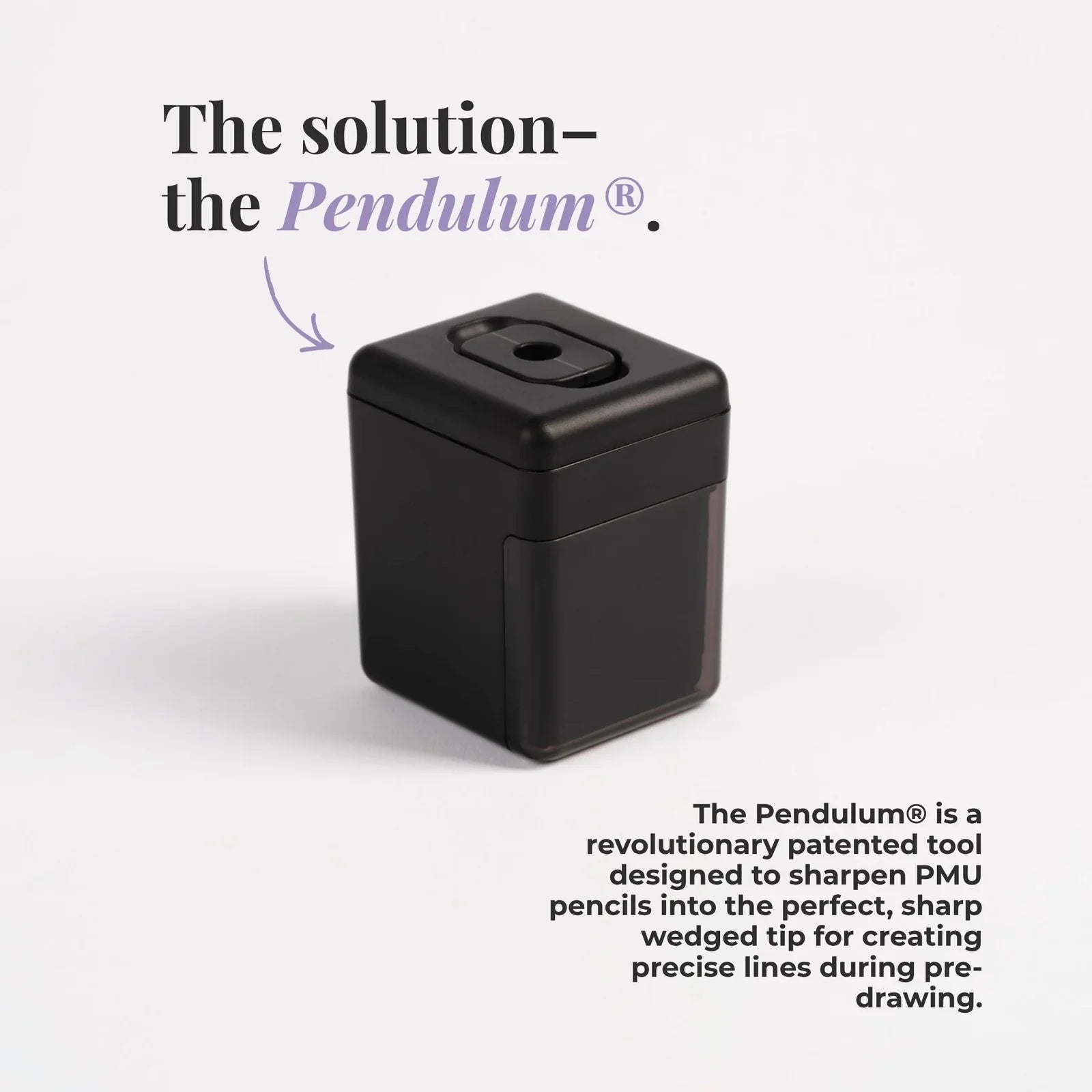 Pendulum® PMU Pencil Sharpener — Short Taper