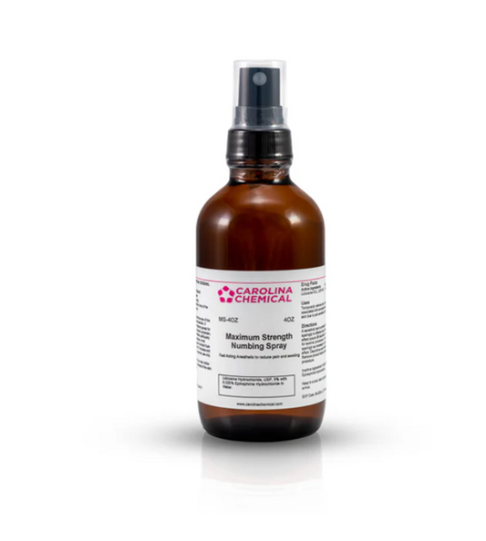 Lidocaine Numbing Topical Anesthetic Spray — 4oz Bottle - Ultimate Beauty