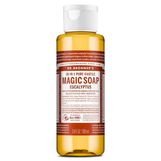 Dr. Bronner's Magic Soaps Eucalyptus 3.4oz - 1