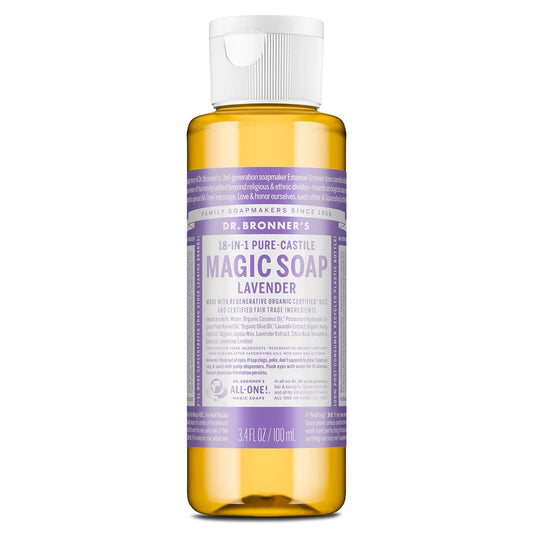 Magic Soaps Lavender Pure-Castile Soap 3.4oz