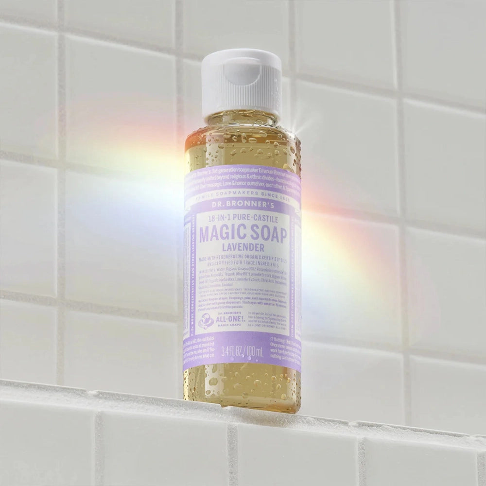 Magic Soaps Lavender Pure-Castile Soap 3.4oz - 1