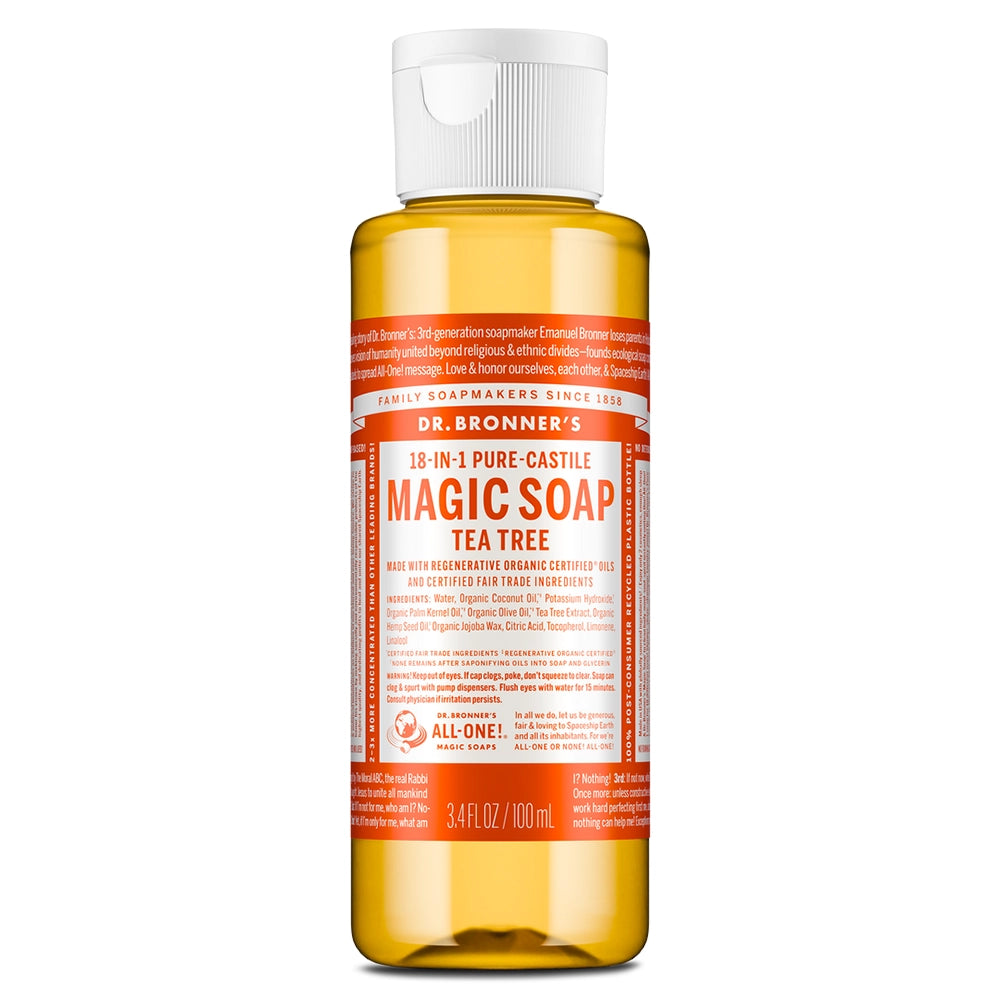 Dr. Bronner's Magic Soaps Tea Tree 3.4oz - 1