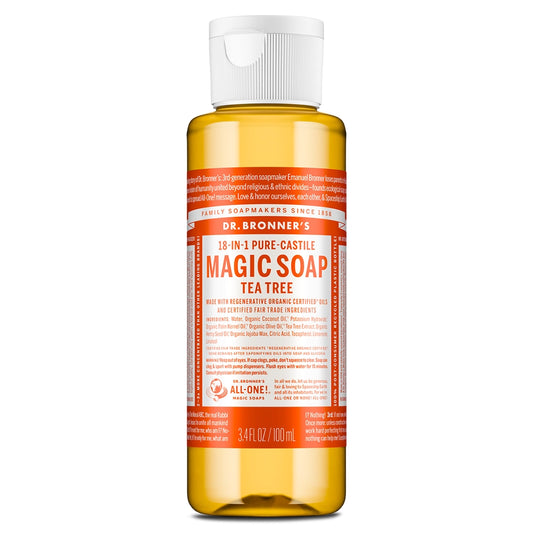 Dr. Bronner's Magic Soaps Tea Tree 3.4oz - 1