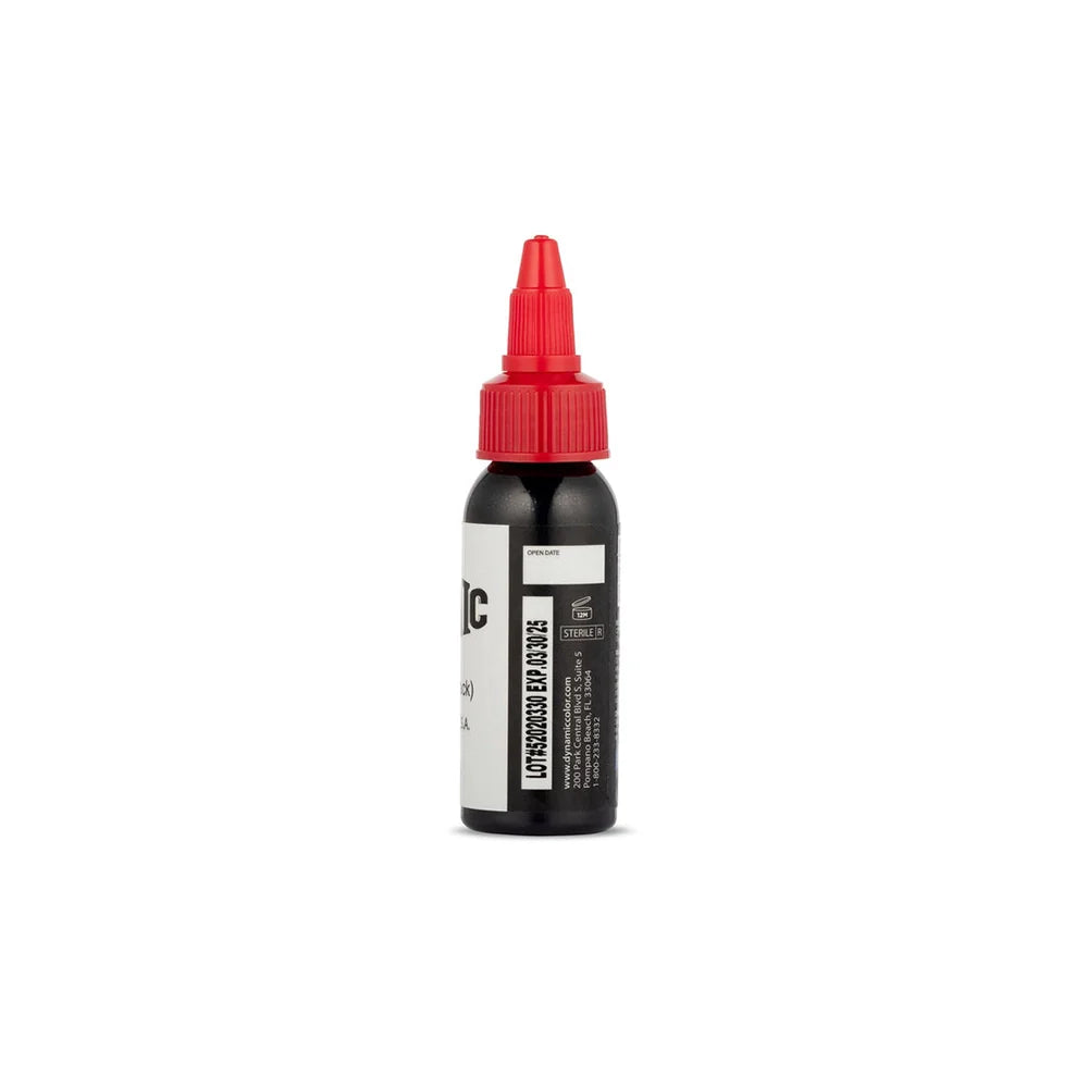 Dynamic Union Black Tattoo Ink - 8oz Bottle