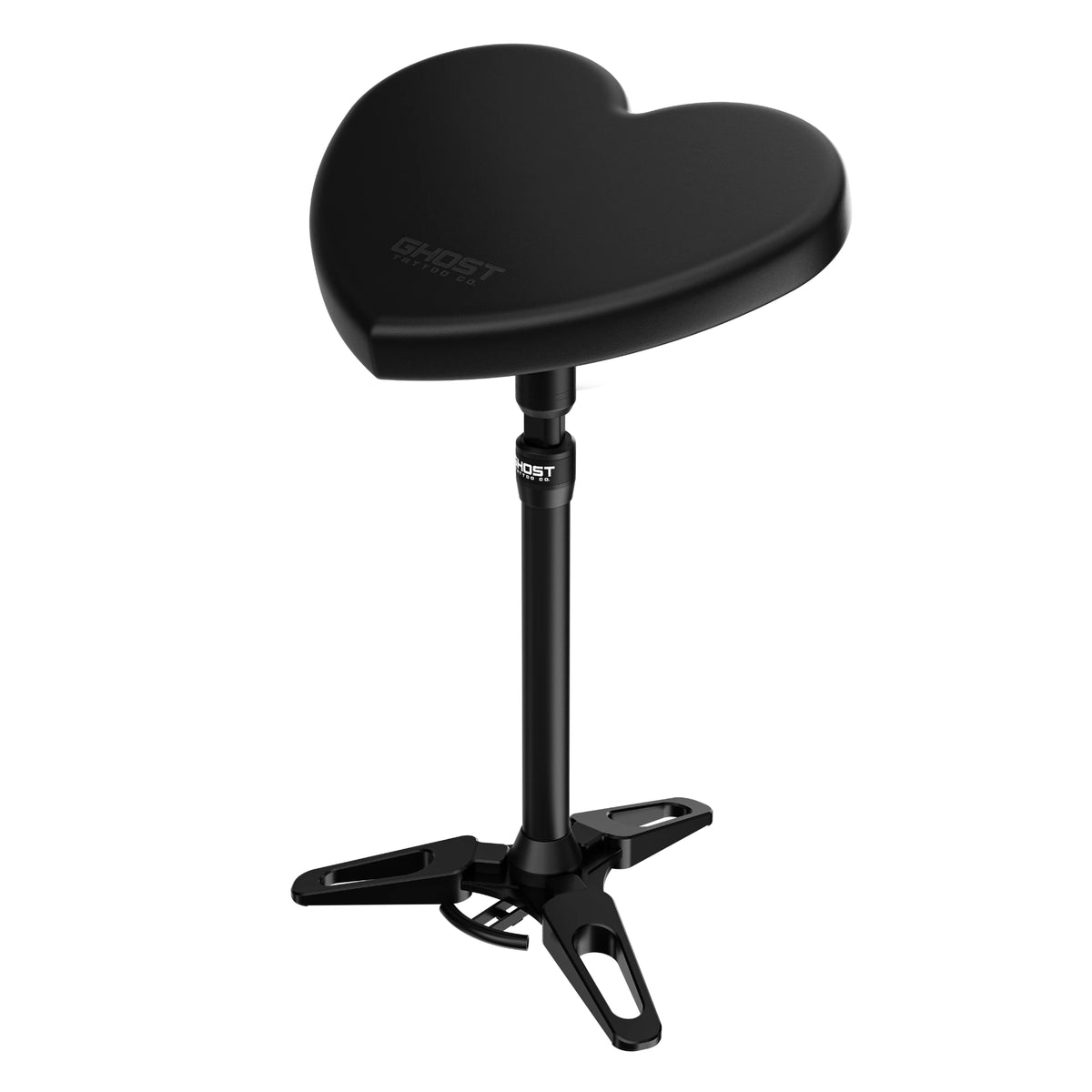 Ghost Tattoo Arm Rest Pad — Pick Shape Heart Black