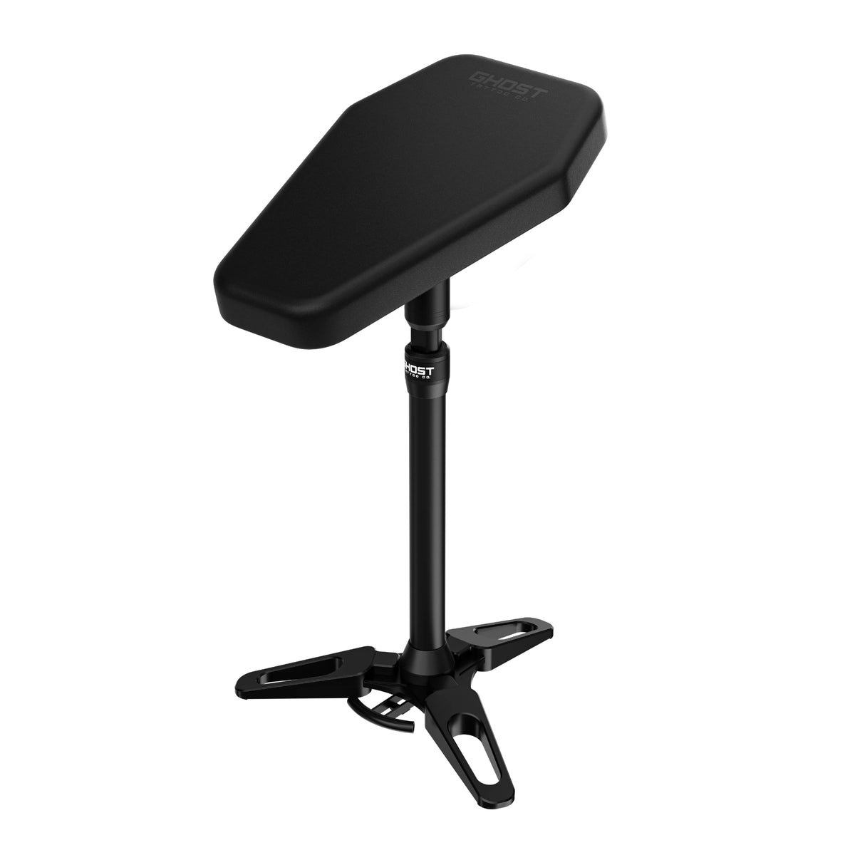 Ghost Tattoo Arm Rest Pad — Pick Shape Coffin Black