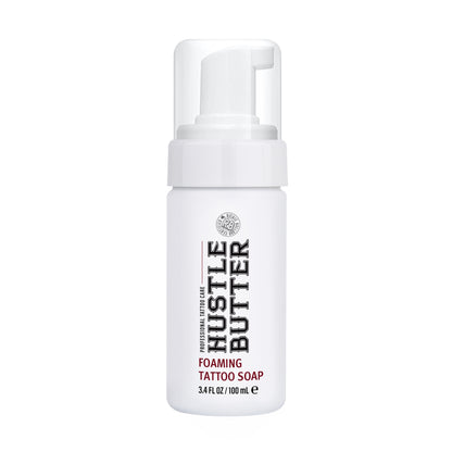 Hustle Bubbles Deluxe Foamer Antimicrobial Soap — 3.4oz — Single or Case of 12