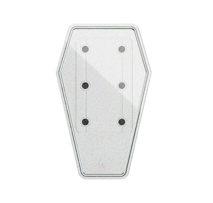 Ghost Tattoo Coffin Tray (Tray Only) Glitter