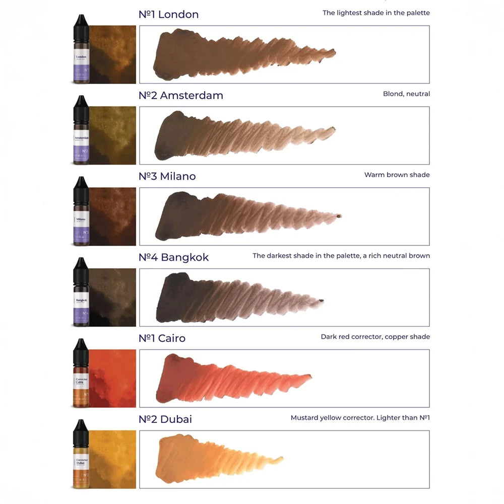 Hanafy Mineral Eyebrows № 3 — Milano — 15ml Bottle