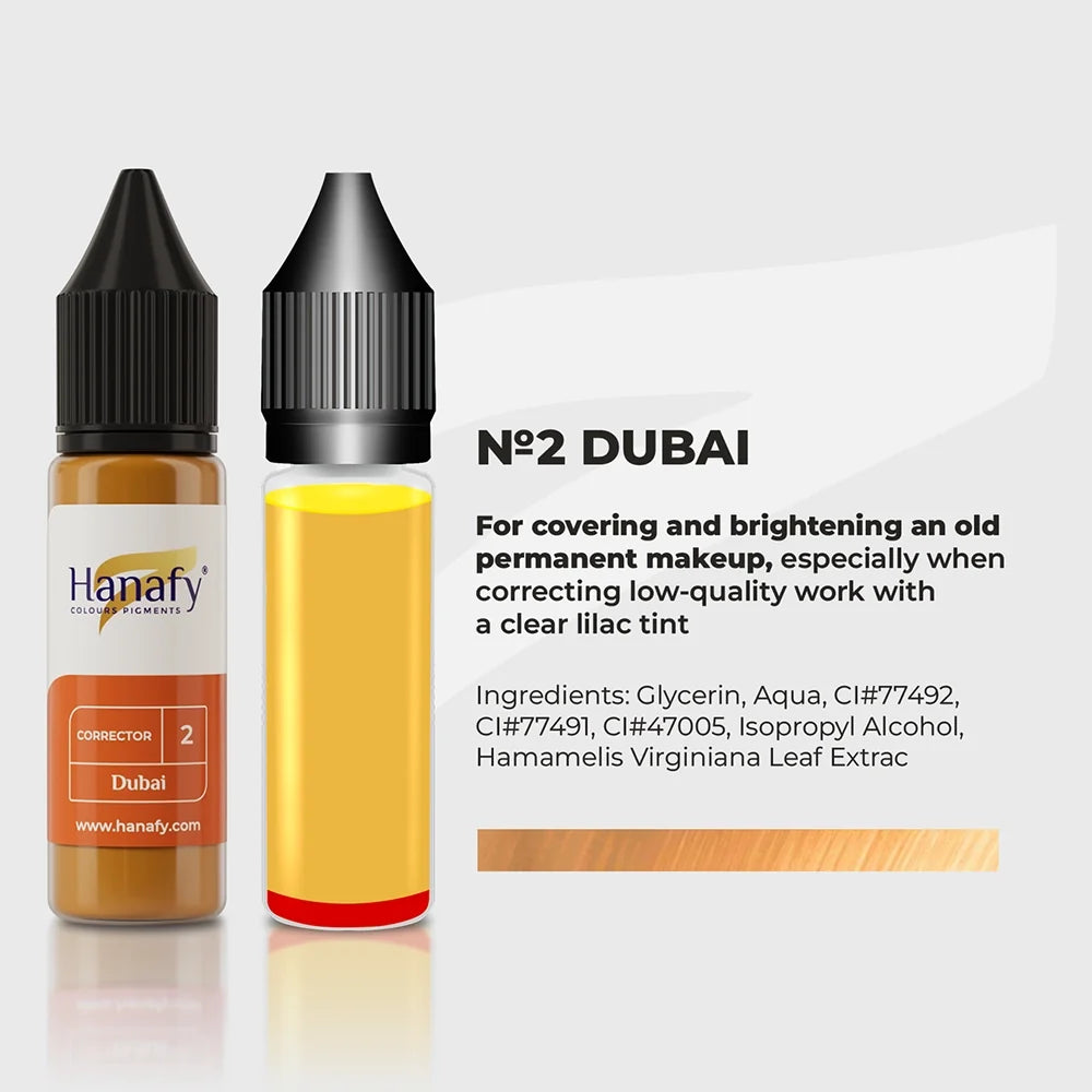Hanafy Mineral Corrector № 2 — Dubai — 15ml Bottle