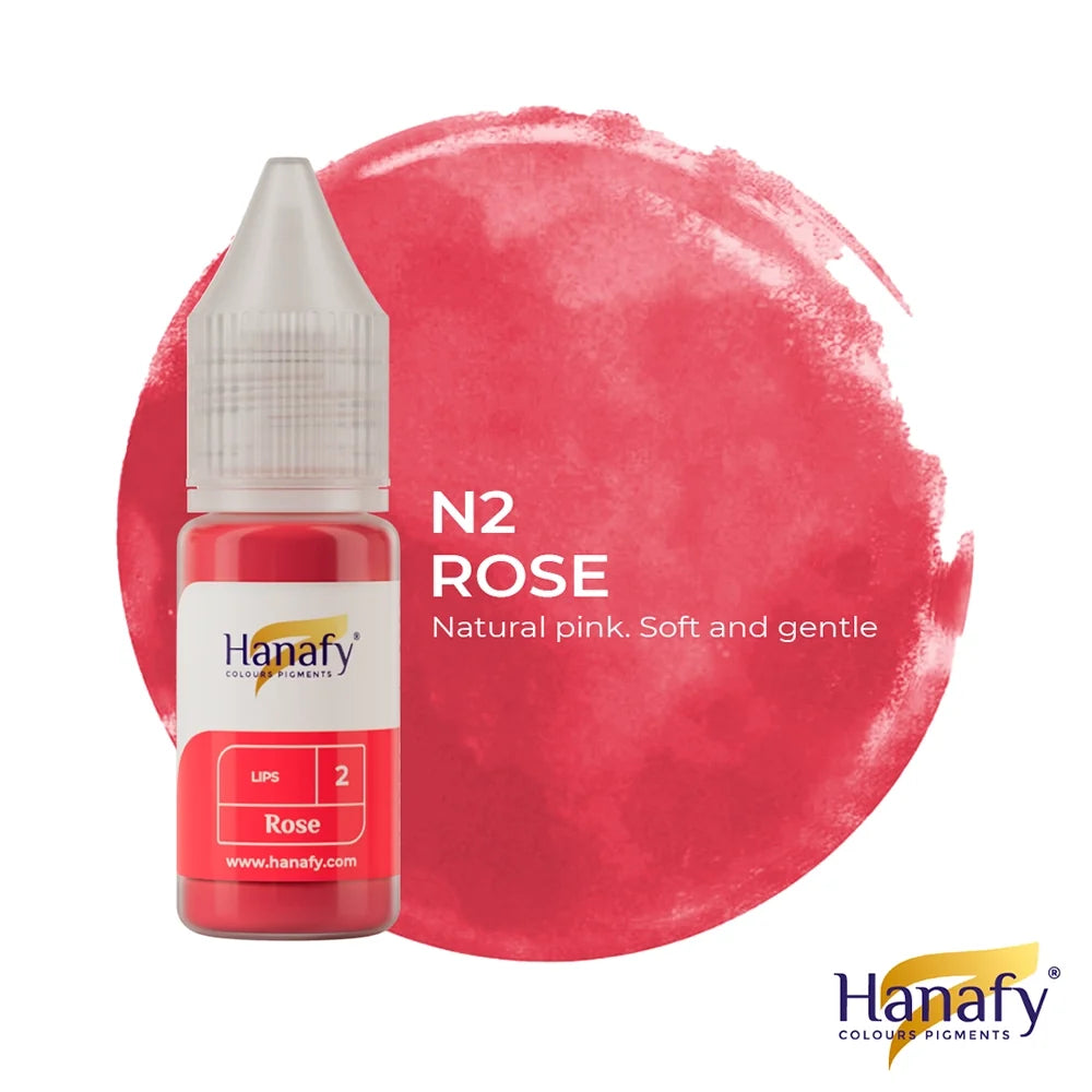 Hanafy Lips № 2 — Rose — 10ml Bottle