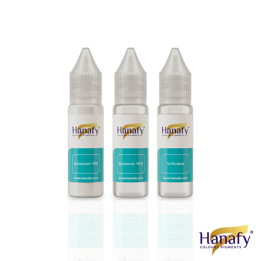 Hanafy Remover Full Set — 3 15ml Bottles
