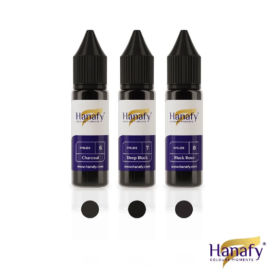 Hanafy Eyeliner Full Set — 3 15ml Bottles