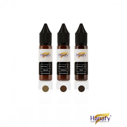 Hanafy Hairstrokes Full Set — 3 15ml Bottles