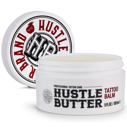 Hustle Butter Deluxe Tattoo Aftercare — 5oz — Single or Case of 24 - Painful Pleasures