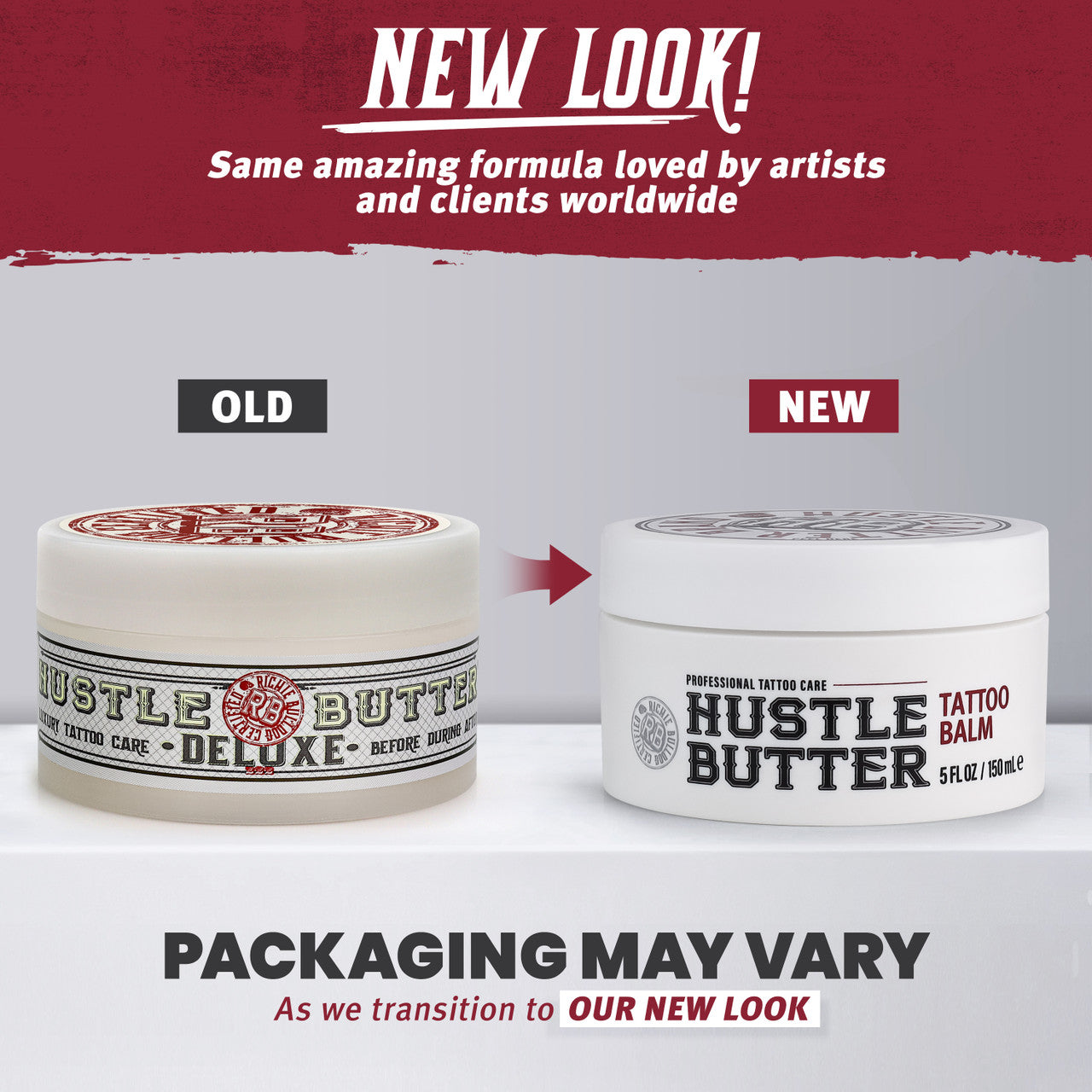 Hustle Butter Deluxe Tattoo Aftercare — 5oz — Single or Case of 24 - Painful Pleasures