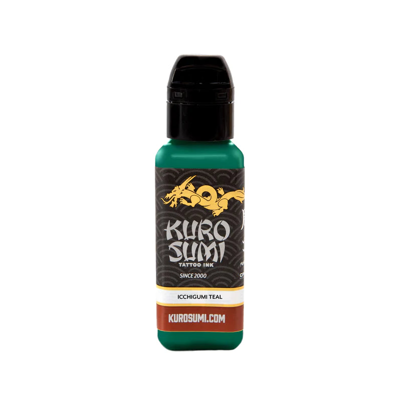 16 Color Primary Set #2 — Kuro Sumi Tattoo Ink — 1/2oz - Ultimate Beauty