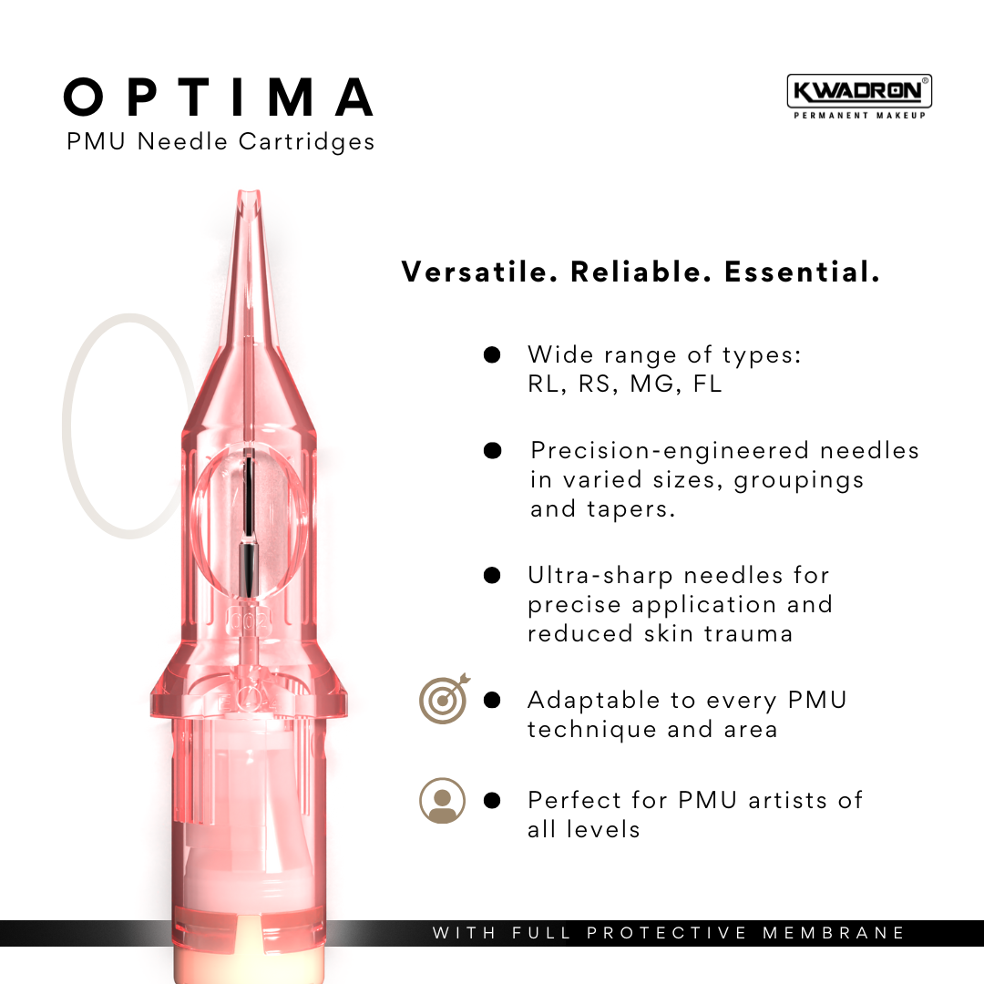 Kwadron Optima PMU Cartridge - Round Liners (20) - Ultimate Beauty