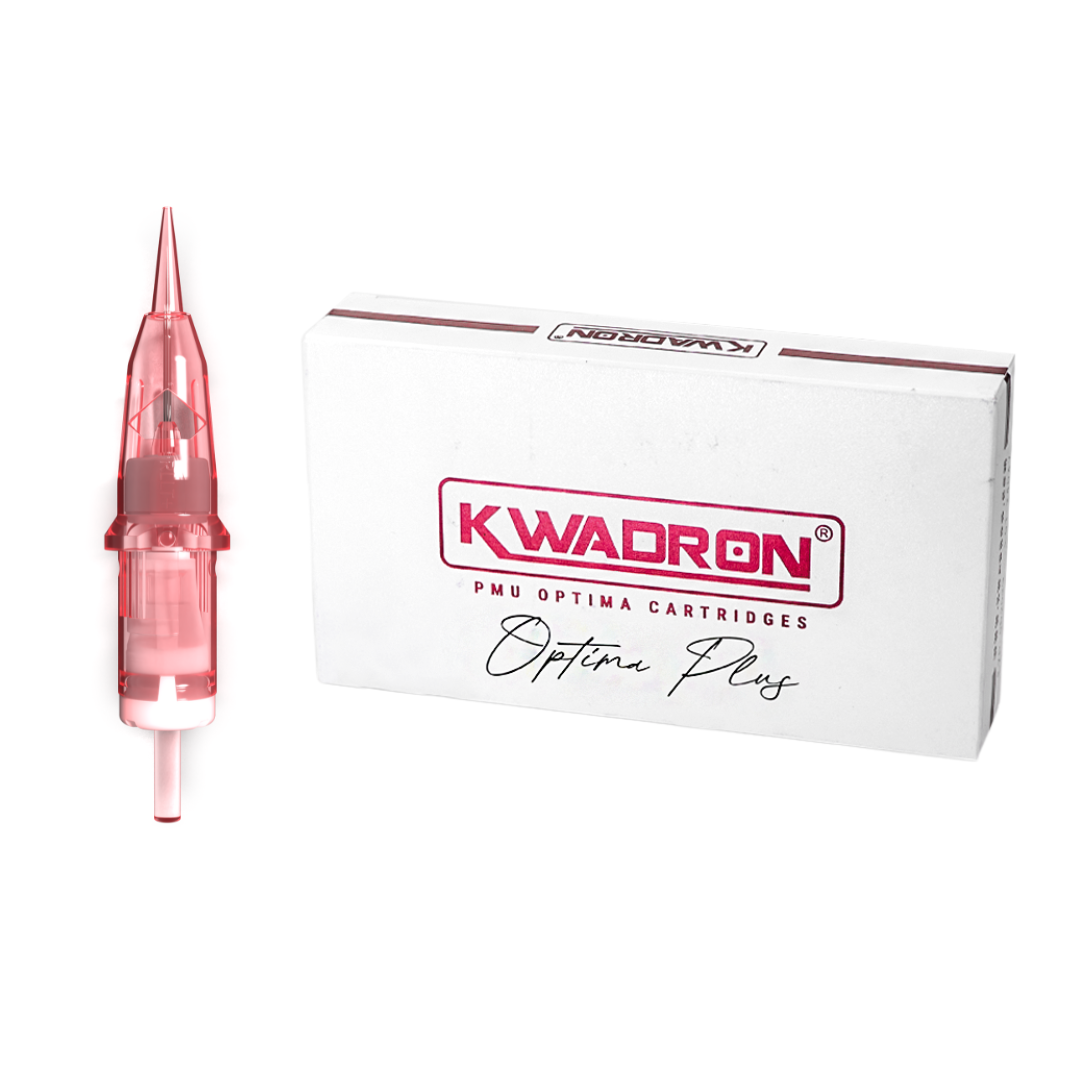 Kwadron Optima Plus PMU Cartridge Tattoo Needles — Box of 20 - Ultimate Beauty