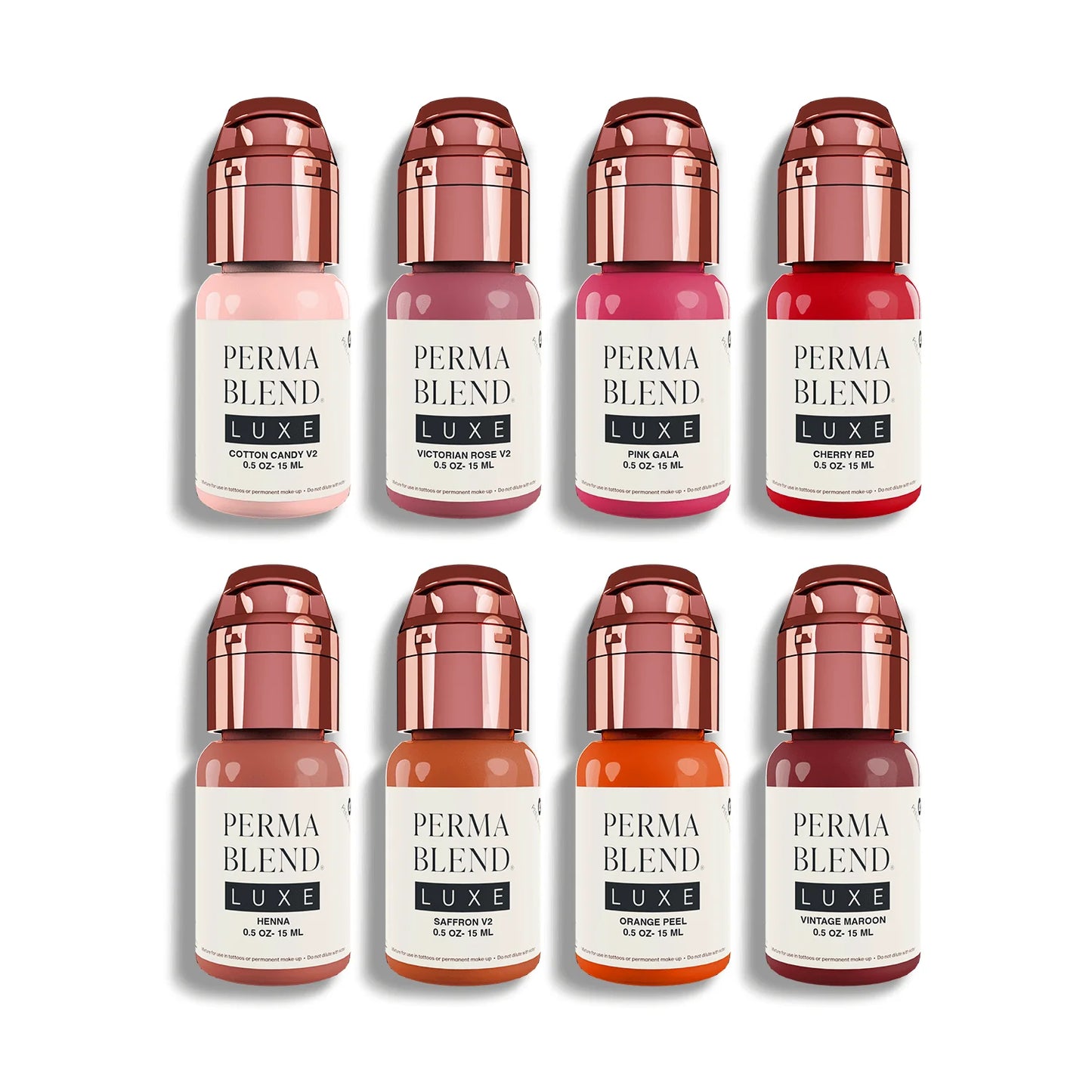 Luxe Pucker Up Buttercup Lip Set — Luxe Perma Blend — 8 1/2oz Bottles - Ultimate Beauty
