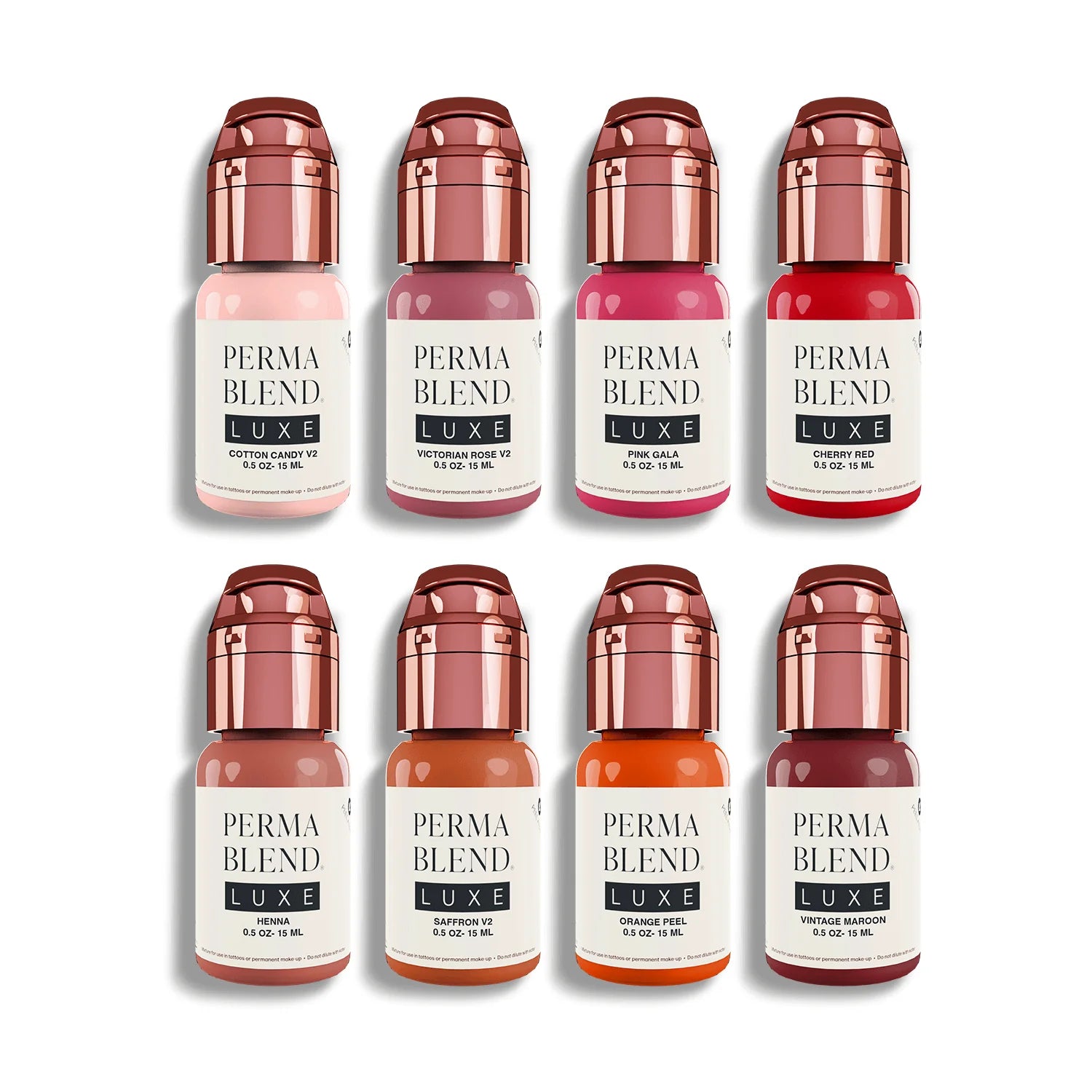 Luxe Pucker Up Buttercup Lip Set — Luxe Perma Blend — 8 1/2oz Bottles - Ultimate Beauty
