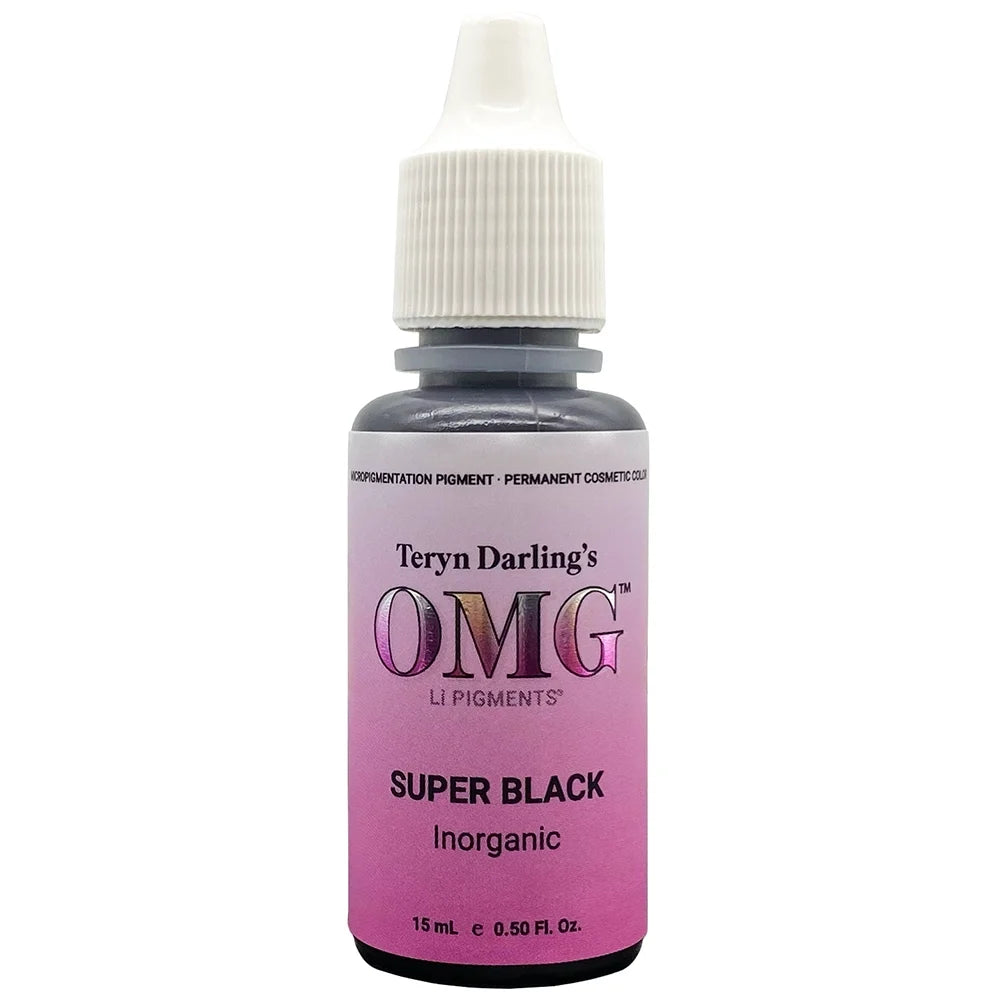 OMG® Pigments Super Black — 15ml Bottle