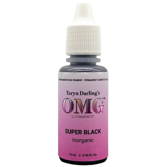 OMG® Pigments Super Black — 15ml Bottle
