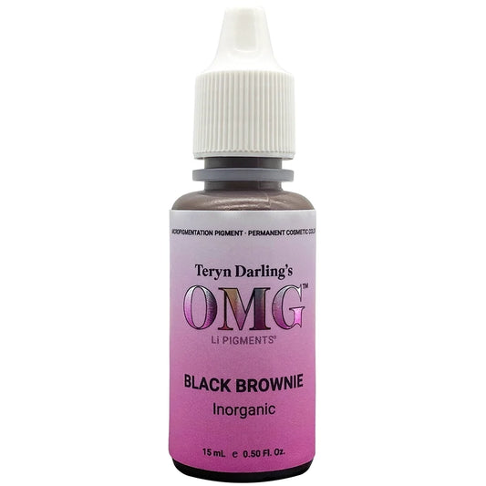 OMG® Pigments Black Brownie — 15ml Bottle