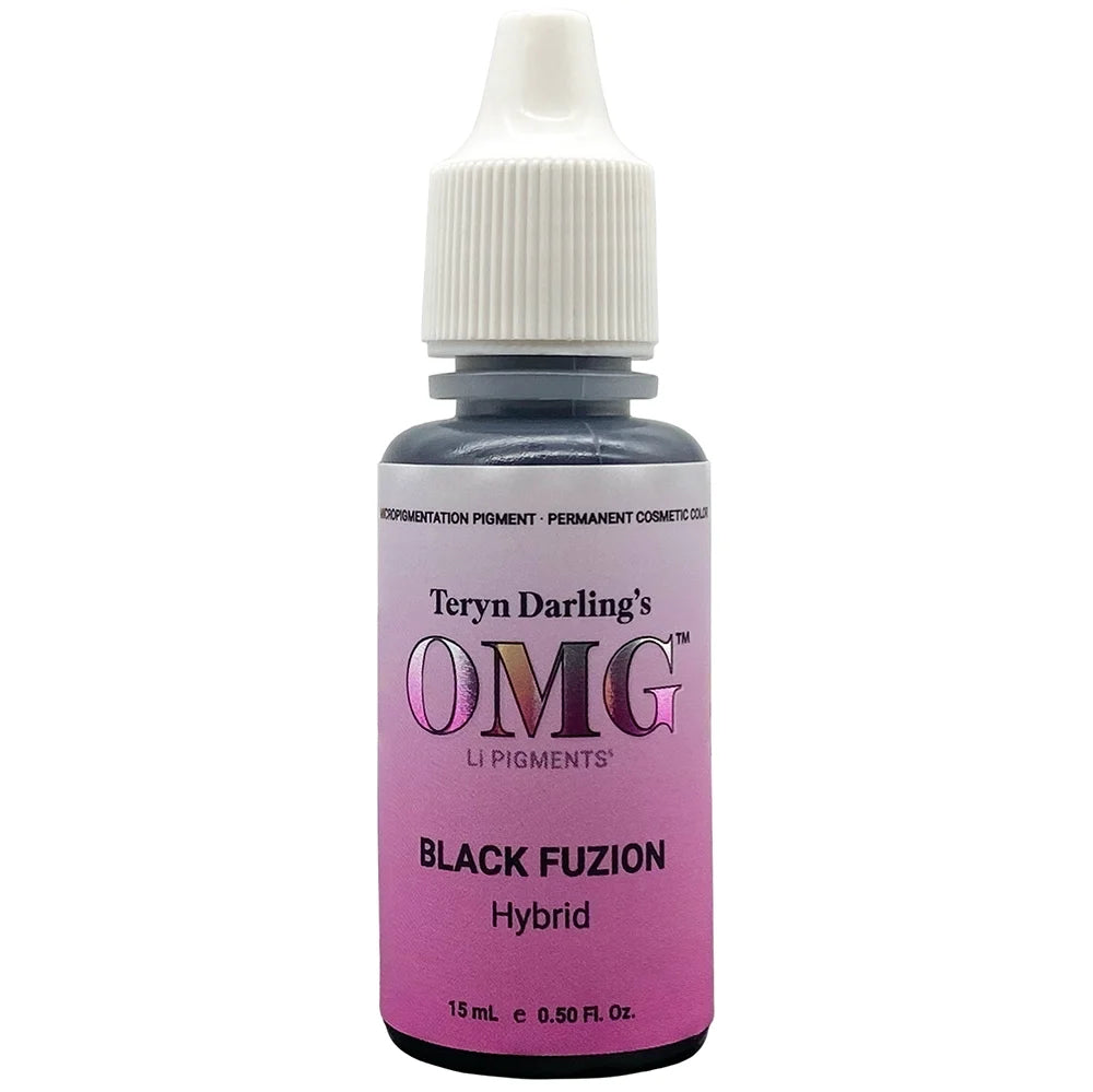 OMG® Pigments Black Fuzion — 15ml Bottle